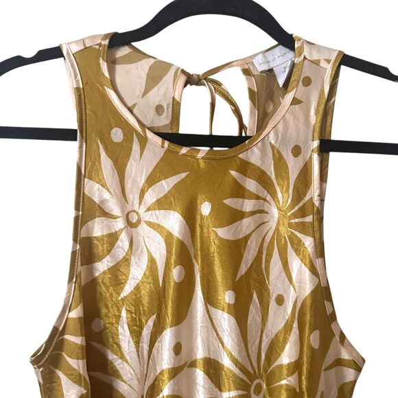 HOUSE OF HARLOW 1960 Satin Floral Midi Dress Medium‎ - Picture 4 of 6